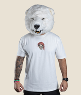 Bear Skull T-Shirt - White