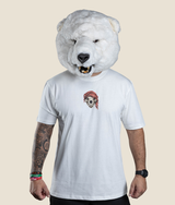 Bear Skull T-Shirt - White