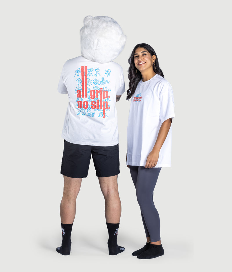 All Grip, No Slip - White
