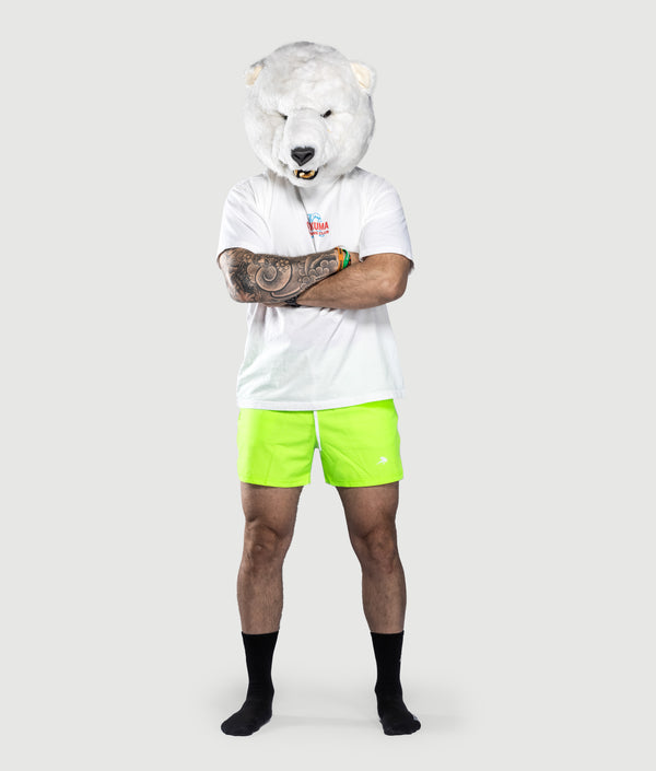 Kuma Bolt shorts- Neon Green