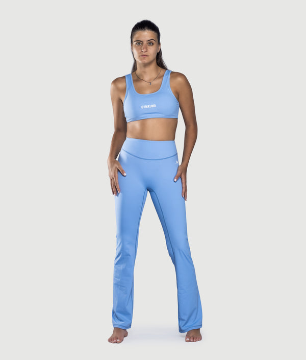 Fly-Half Leggings in Cloud Drop, view 2 — GYMKUMA