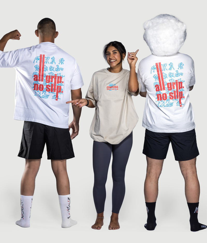 All Grip, No Slip - White