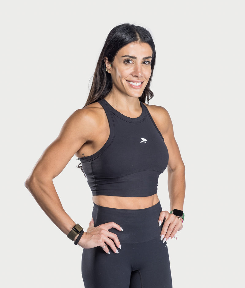 Stitch Tank - Black