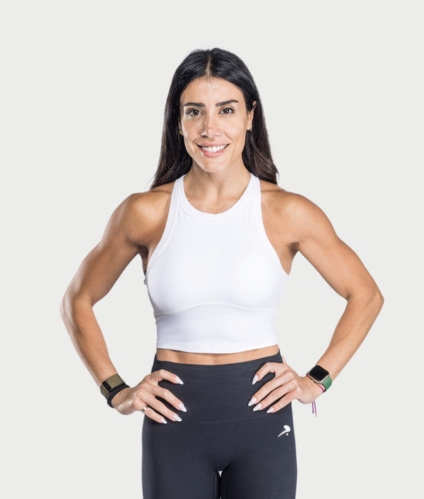 Stitch Tank - White