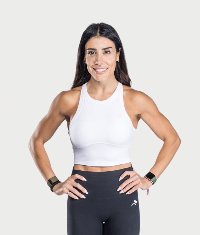 Stitch Tank - White