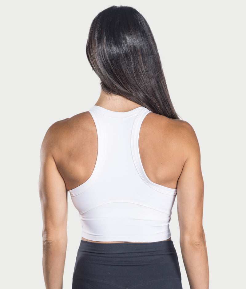 Stitch Tank - White