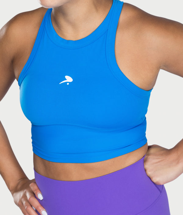 Stitch Tank in Blue, view 2 — GYMKUMA