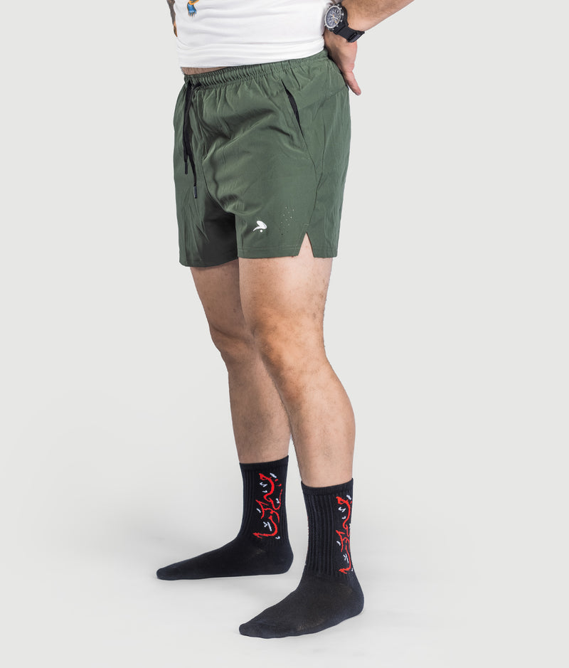 Kuma Bolt shorts- Green