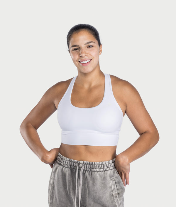 Zenith Bra - White