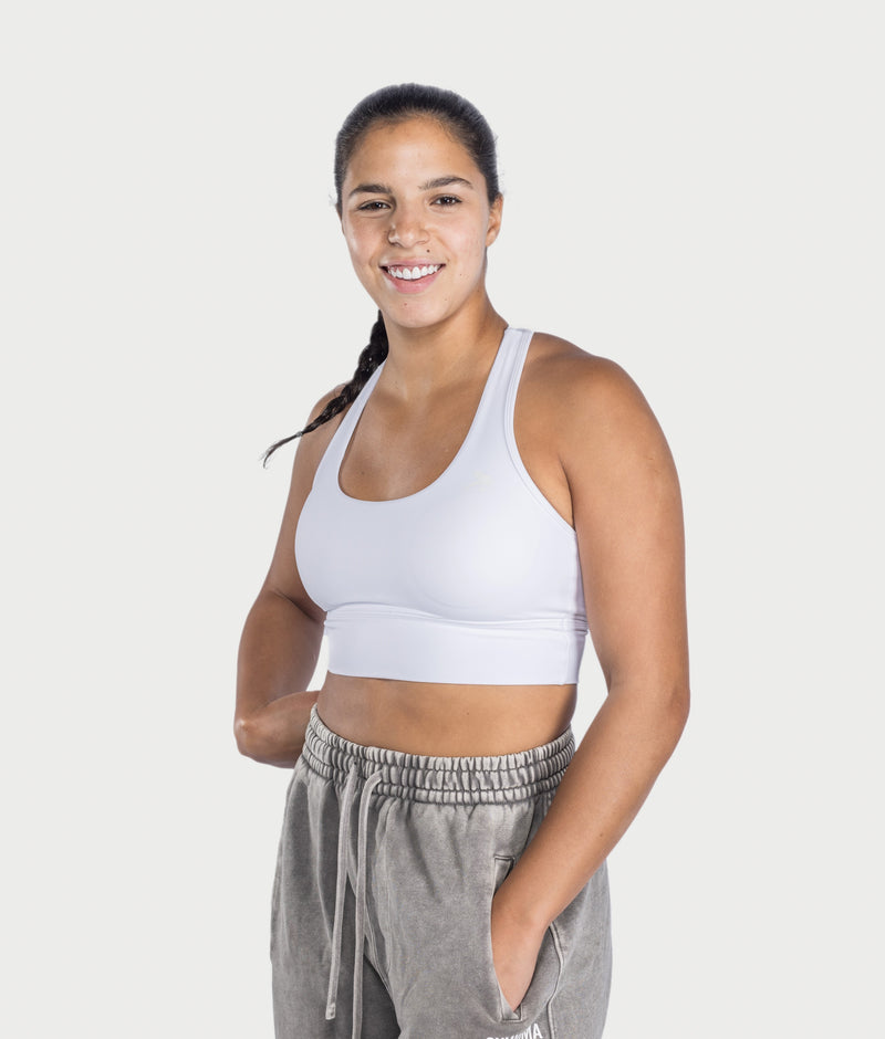 Zenith Bra - White