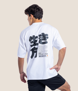 生き方 Oversized T-shirt