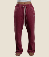 Nabila 2.0 Sweatpants in Washed Red — GYMKUMA