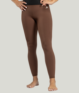 Performance Leggings - Mocha Brown