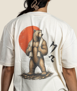 Kuma Ronin T-shirt - Bone