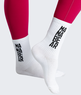 Mama Bear socks - White