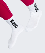 Mama Bear socks - White