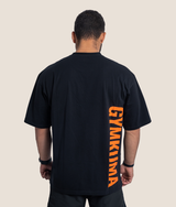 Iron Oversized T-shirt - Orange/Black