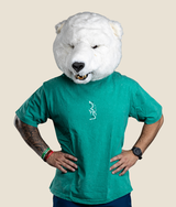 Ink drop Oversized T-shirt - Green