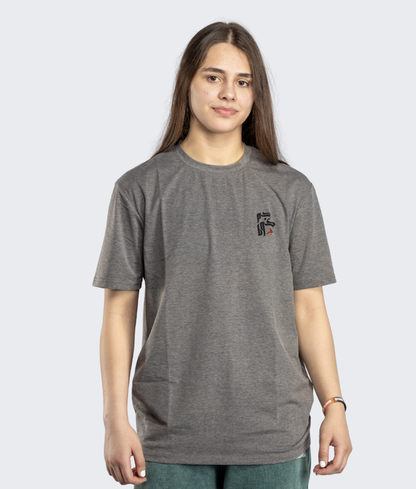 Core T-Shirt in Gray — GYMKUMA