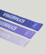 3 Set Resistance Loop Bands - Shades of purple