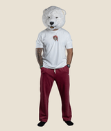 Nabila 2.0 Sweatpants in Washed Red, view 5 — GYMKUMA