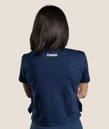 Motion Cotton Tee - Navy
