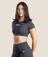 Passion Crop Top - Gray