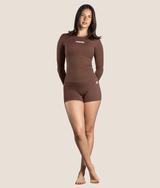 Passion Shorts - Mocha Brown