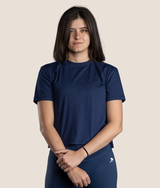 Motion Cotton Tee - Navy