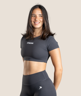 Passion Crop Top - Gray