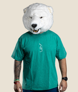 Ink drop Oversized T-shirt - Green