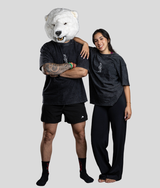 Ink Drop Oversized T-shirt - Black