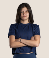 Motion Cotton Tee - Navy