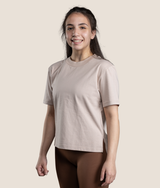Motion Cotton T-shirt - Mocca