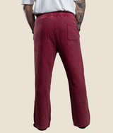 Nabila 2.0 Sweatpants in Washed Red, view 8 — GYMKUMA
