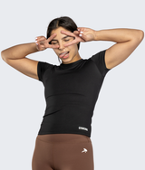 Ultimate short sleeve Top - Black