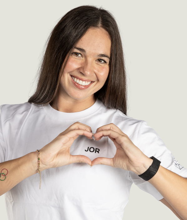 J3 T-Shirt in White — GYMKUMA