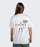 Gymkuma Weightlifting Club T-shirt - white