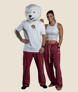 Nabila 2.0 Sweatpants in Washed Red, view 7 — GYMKUMA