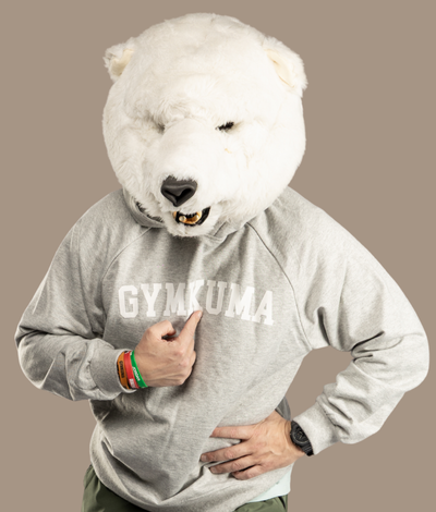 Varsity Oversized Knit Hoodie - Marshmallow Grey