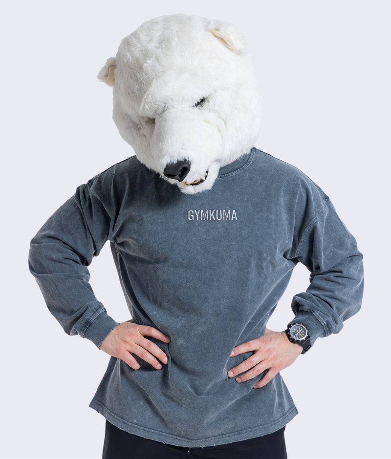 Roots Heavyweight Crew - Stone Blue