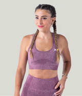 Athena Seamless Sports Bra - Maroon