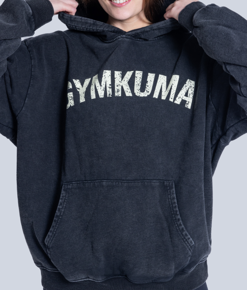 Roots Washed Hoodie - Black