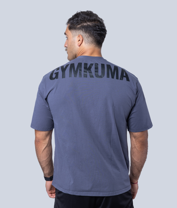 Iron oversized T-shirt - Gray/Black