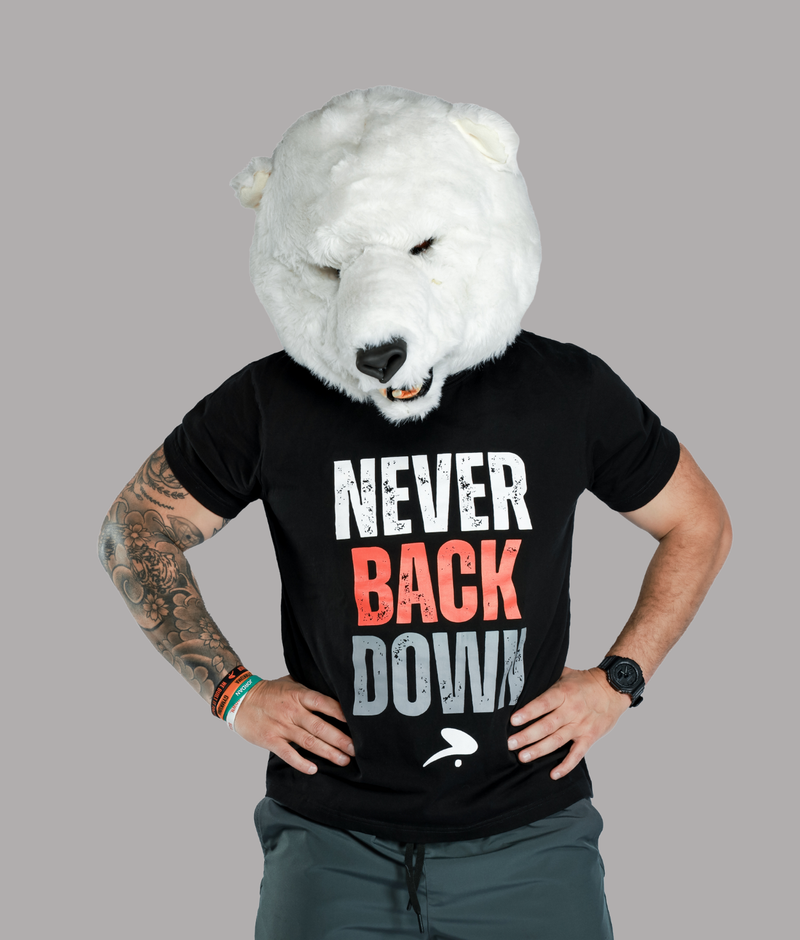 Never Back Down - Black