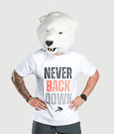 Never Back Down - White