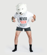 Never Back Down - White