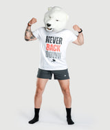 Never Back Down - White