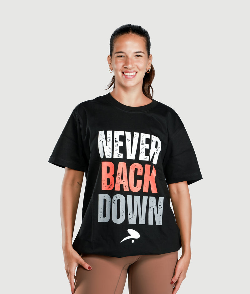 Never Back Down - Black