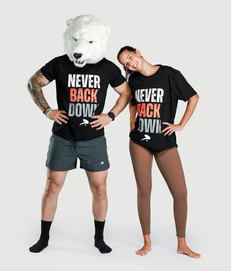 Never Back Down - Black